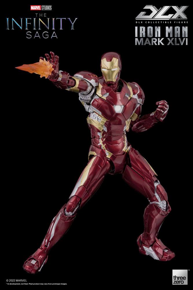 Infinity Saga DLX Action Figure 1/12 Iron Man Mark 46 17 cm