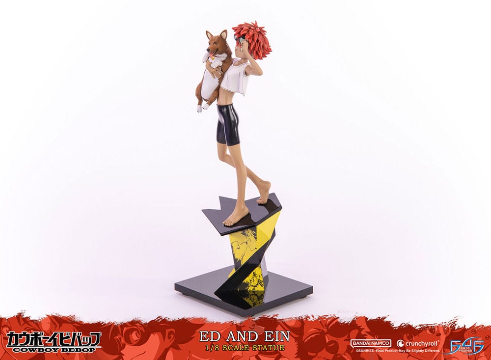 Cowboy Bebop Statue 1/8 Ed &amp; Ein 28 cm