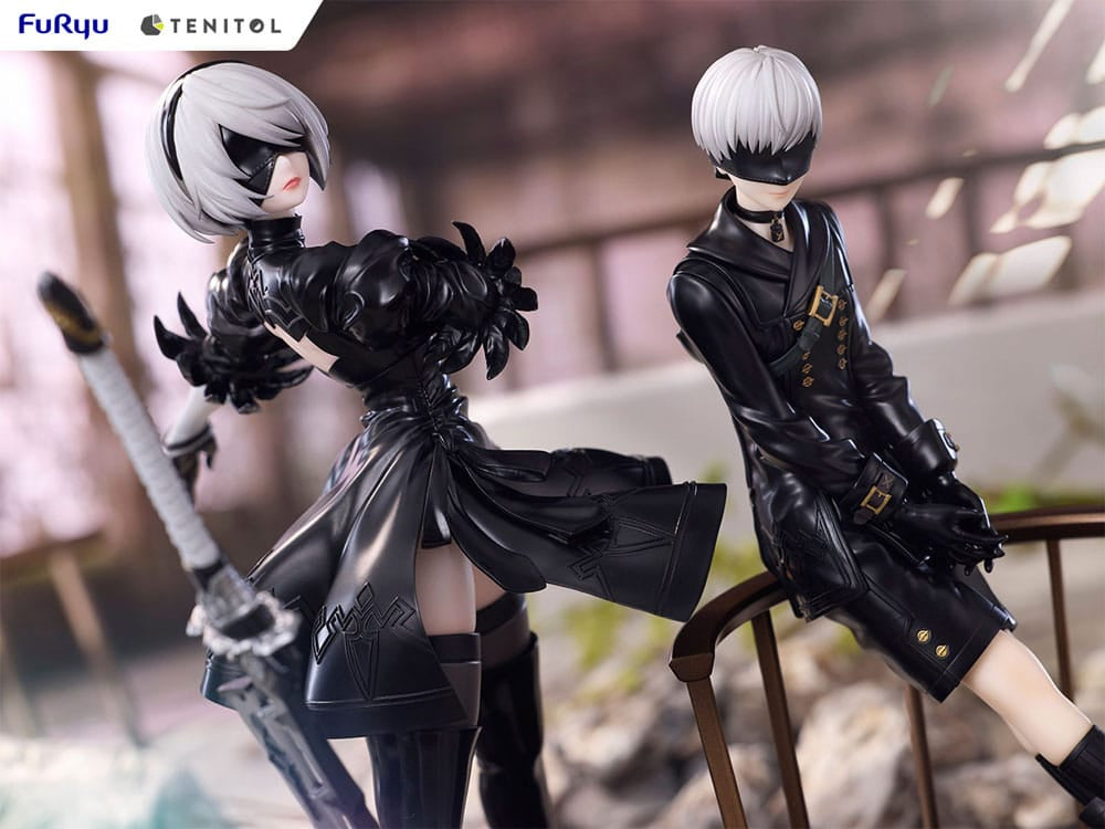 NieR:Automata Tenitol PVC Statue 2B Ver1.1a 22 cm