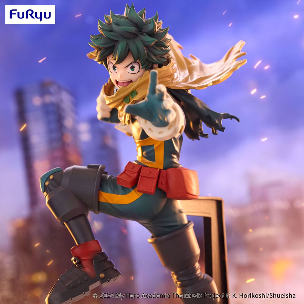 My Hero Academia: You&#39;re Next Trio-Try-iT PVC Statue Izuku Midoriya 21 cm