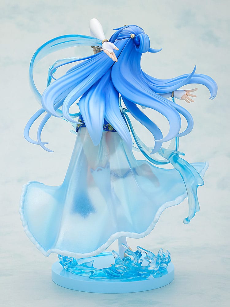 Konosuba God&#39;s blessing on this wonderful world! PVC Statue Aqua: Light Novel 10th Anniversary Ver. 18 cm