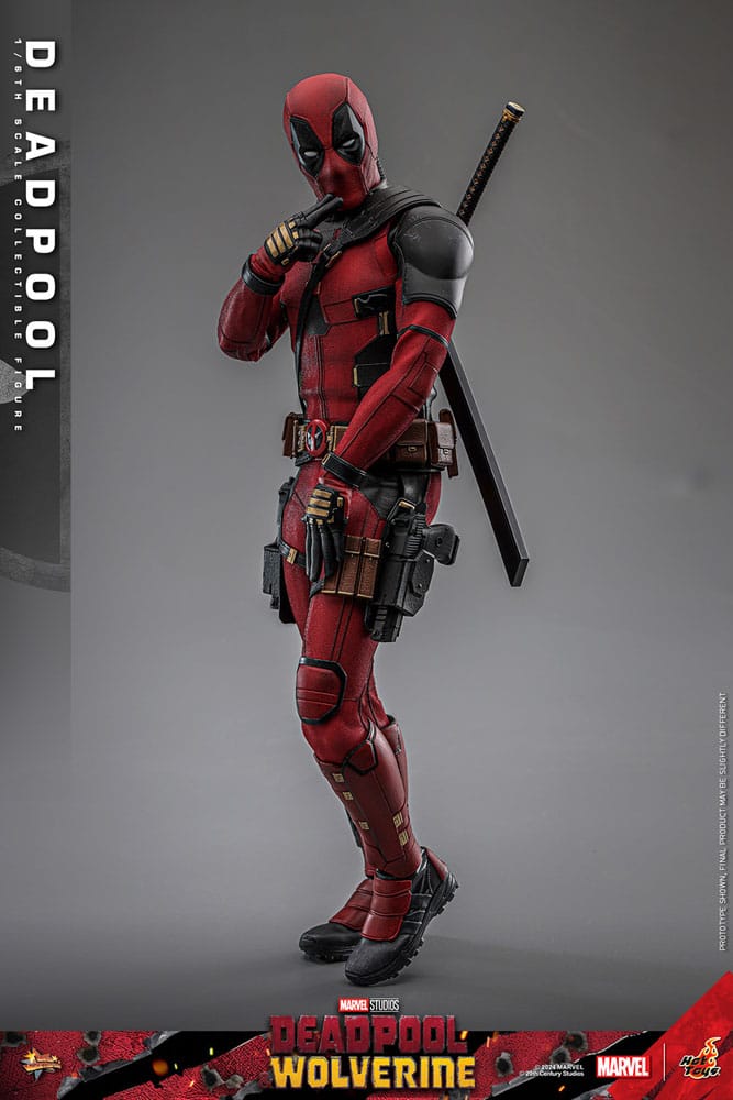 Deadpool &amp; Wolverine Movie Masterpiece Action Figure 1/6 Deadpool 31 cm