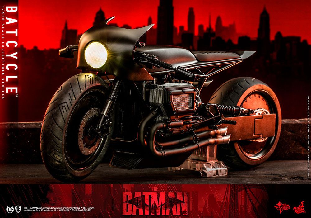 The Batman Movie Masterpiece Vehicle 1/6 Batcycle 42 cm