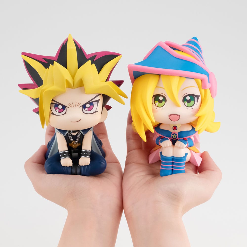 Yu-Gi-Oh! Duel Monsters Look Up PVC Statues Yami Yugi &amp; Dark Magician Girl Set 11 cm