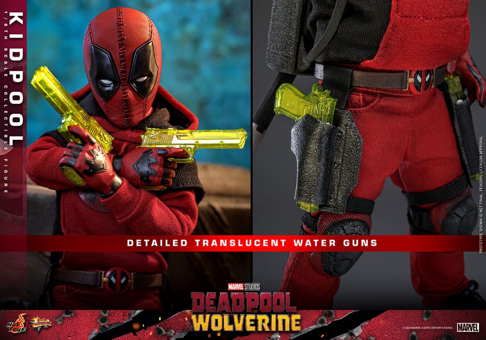 Deadpool &amp; Wolverine Movie Masterpiece Action Figure 1/6 Kidpool 22 cm