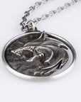 The Witcher Replica 1/1 Necklace Wolf Medallion