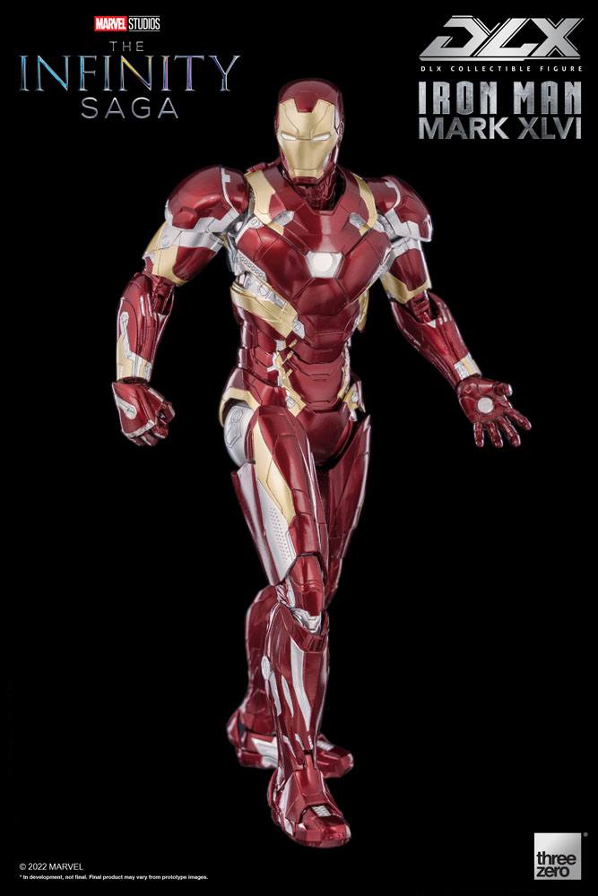 Infinity Saga DLX Action Figure 1/12 Iron Man Mark 46 17 cm