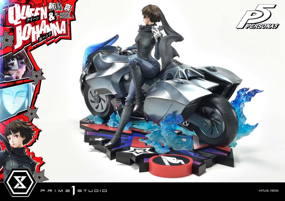 Persona 5 Premium Masterline Series Statue 1/4 Makoto Niijima &quot;Queen&quot; &amp; Johanna Bonus Version 42 cm