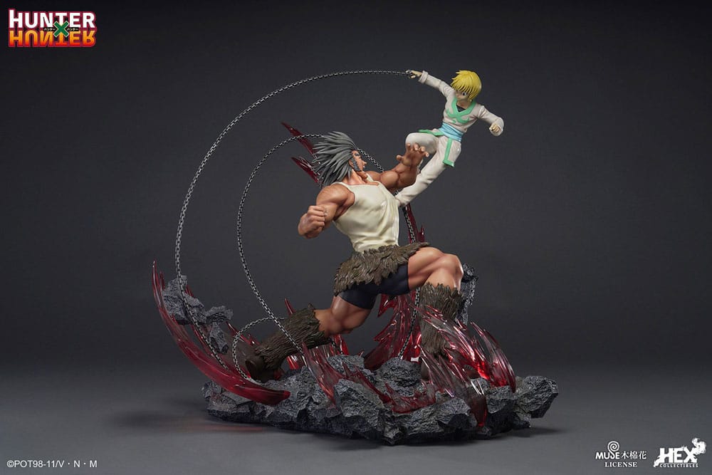 Hunter x Hunter Elite Dynamic Statue 1/6 Kurapika Vs Uvogin 61 cm