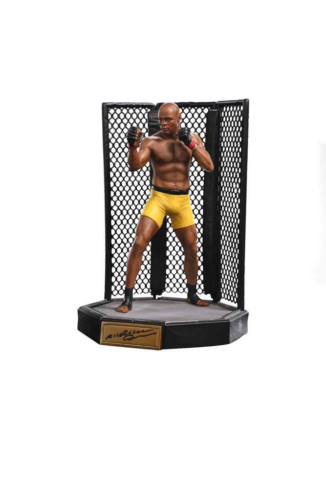 UFC Deluxe Art Scale Statue 1/10 Anderson &quot;Spider&quot; Silva - Signed Version 22 cm