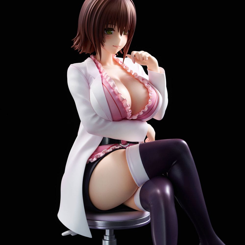 To Love-Ru Darkness Statue PVC Nurse Series: Ryoko Mikado School Nurse Ver. 23 cm