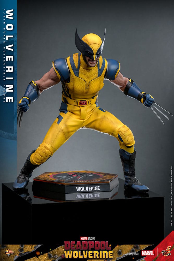 Deadpool &amp; Wolverine Movie Masterpiece Action Figure 1/6 Wolverine 31 cm