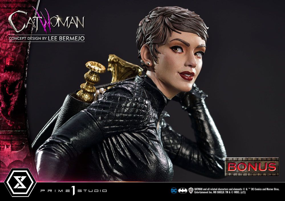 DC Comics Statue 1/3 Catwoman Deluxe Bonus Version Concept Design by Lee Bermejo 69 cm