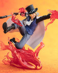 One Piece Figuarts ZERO Extra Battle PVC Statue Sabo Fire Fist Rook Check 19 cm