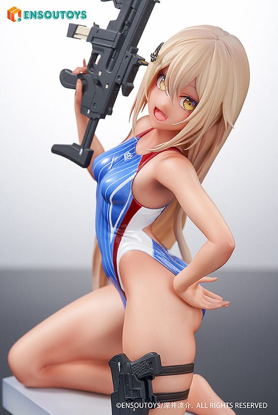 Arms Note Statue 1/7 Swim Team Kohai-chan 22 cm