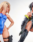 Arms Note Statue 1/7 Swim Team Bucho-chan and Kohai-chan 22 cm