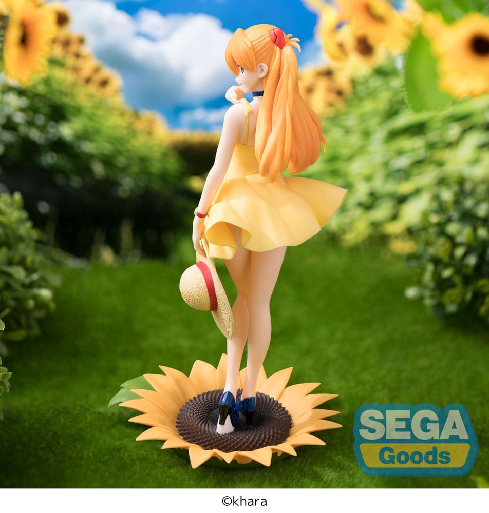 Rebuild of Evangelion Luminasta PVC Statue Asuka Summer Dress Ver. 2 24 cm