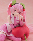 Hatsune Miku PVC Statue Desktop Cute Figure Sakura Miku Cherry Cushion Ver. 13 cm