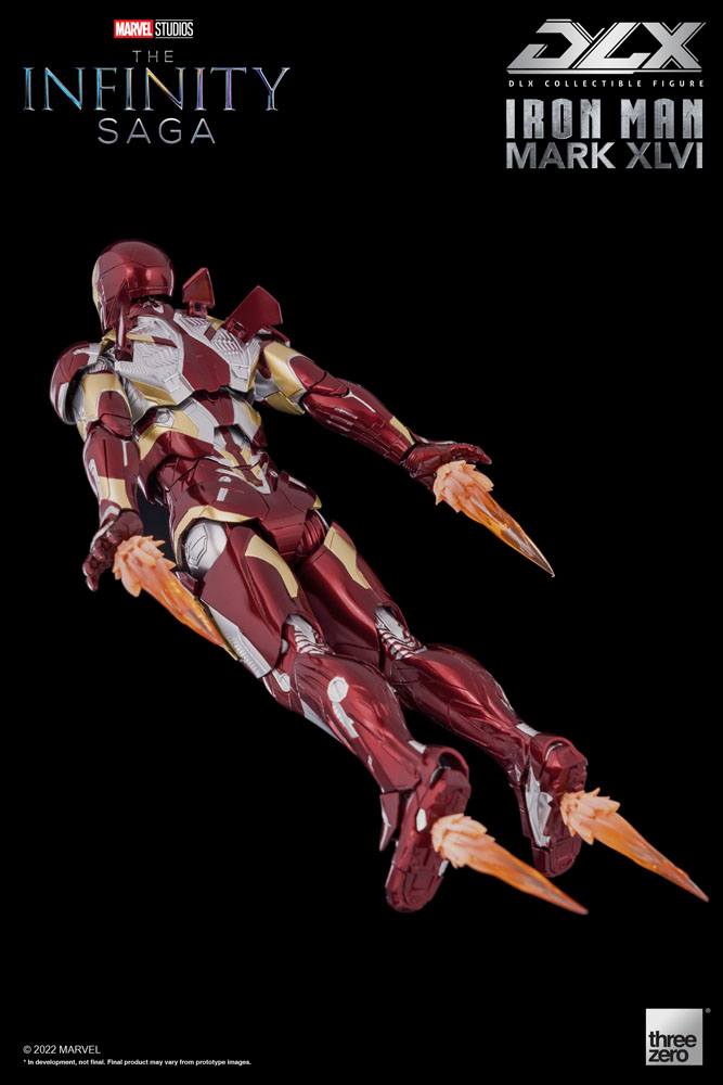 Infinity Saga DLX Action Figure 1/12 Iron Man Mark 46 17 cm