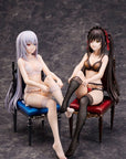 Date A Bullet PVC Statues 1/7 Kurumi Tokisaki & White Queen 17 cm