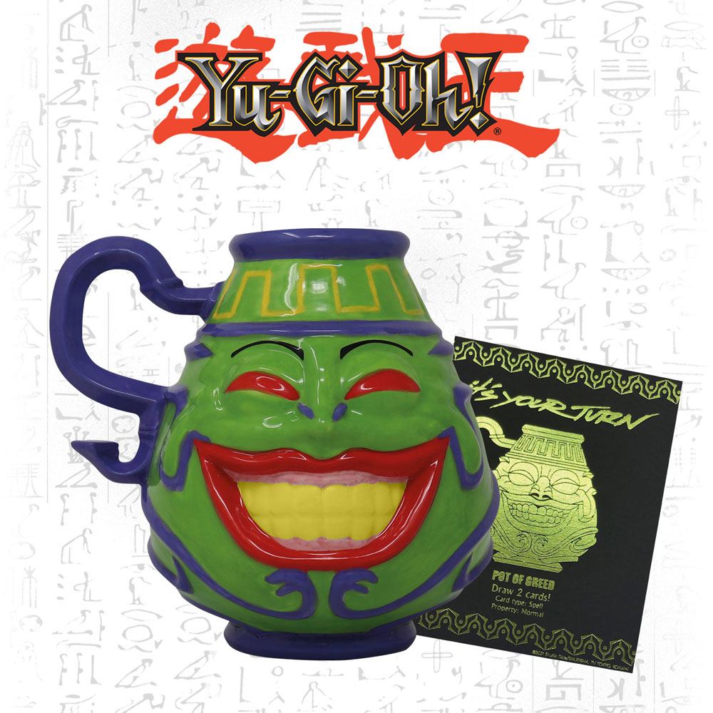 Yu-Gi-Oh! Collectible Tankard Pot of Greed Limited Edition