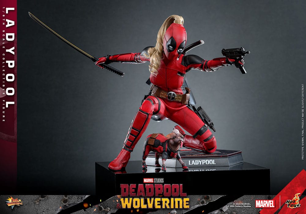 Deadpool &amp; Wolverine Movie Masterpiece Action Figure 1/6 Ladypool 30 cm