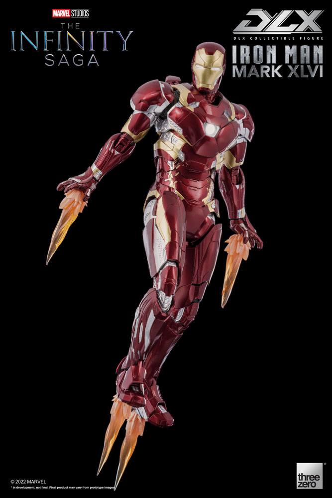 Infinity Saga DLX Action Figure 1/12 Iron Man Mark 46 17 cm