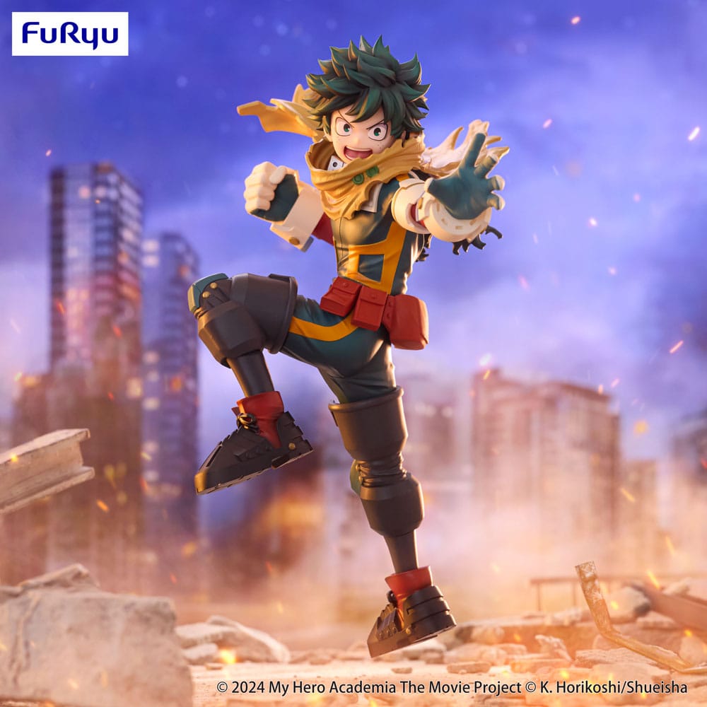 My Hero Academia: You&#39;re Next Trio-Try-iT PVC Statue Izuku Midoriya 21 cm