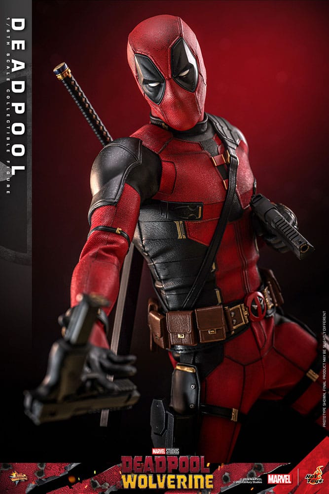 Deadpool &amp; Wolverine Movie Masterpiece Action Figure 1/6 Deadpool 31 cm