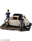 Lupin III PVC Statue Lupin the Gallery Punk at Dawn 9 cm