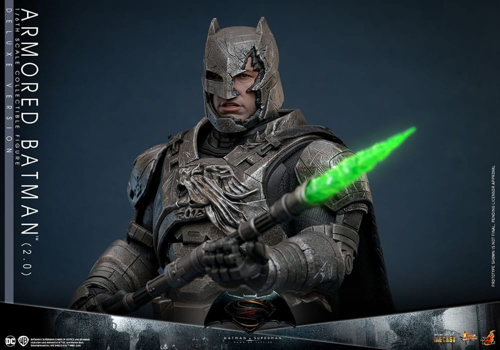 Batman v Superman: Dawn of Justice Movie Masterpiece Action Figure 1/6 Armored Batman 2.0 (Deluxe Version) 33 cm