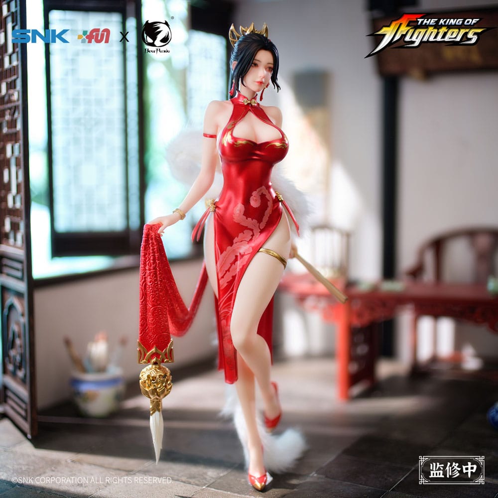 The King of Fighters Dress Series PVC Statue 1/6 Mai Shiranui Hong Shang Wu Ver. 40 cm