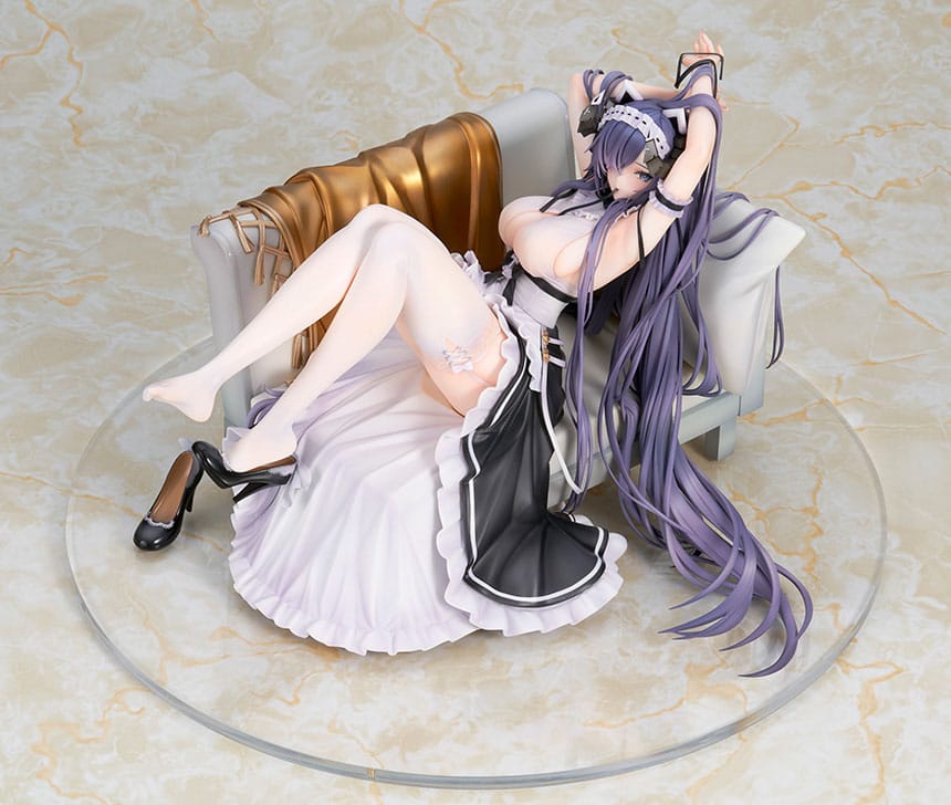 Azur Lane PVC Statue 1/7 August von Parseval The Conquered Unhulde Ver. 16 cm