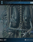 Aliens 3D Wall Art 32 x 50 cm