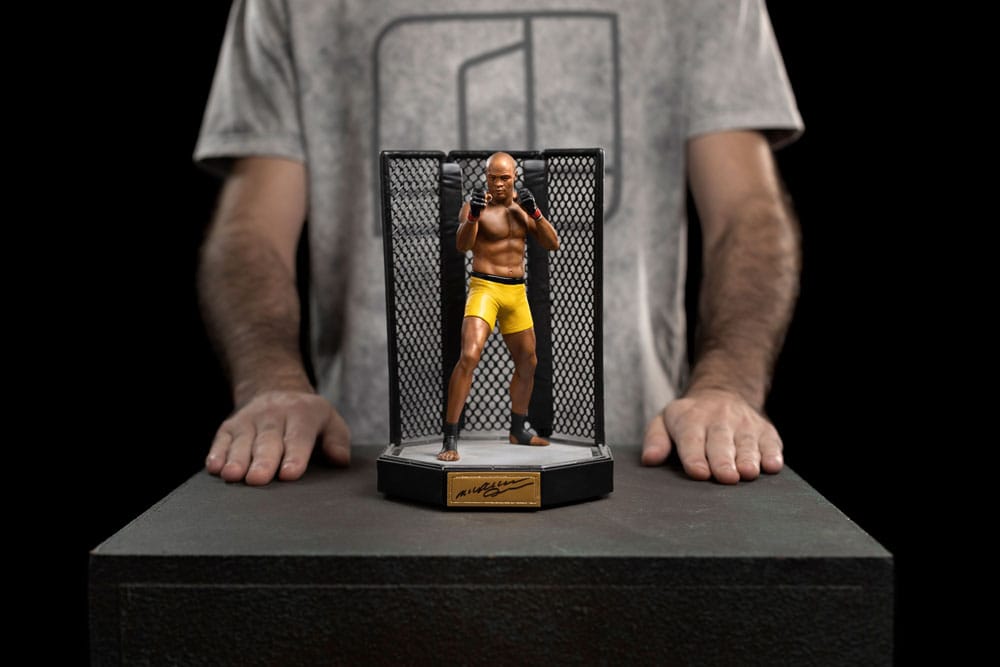 UFC Deluxe Art Scale Statue 1/10 Anderson &quot;Spider&quot; Silva - Signed Version 22 cm