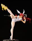 Fairy Tail Statue 1/6 Erza Scarlet High Kick White Bunny Ver. 37 cm