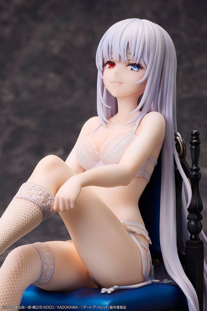 Date A Bullet PVC Statues 1/7 Kurumi Tokisaki &amp; White Queen 17 cm