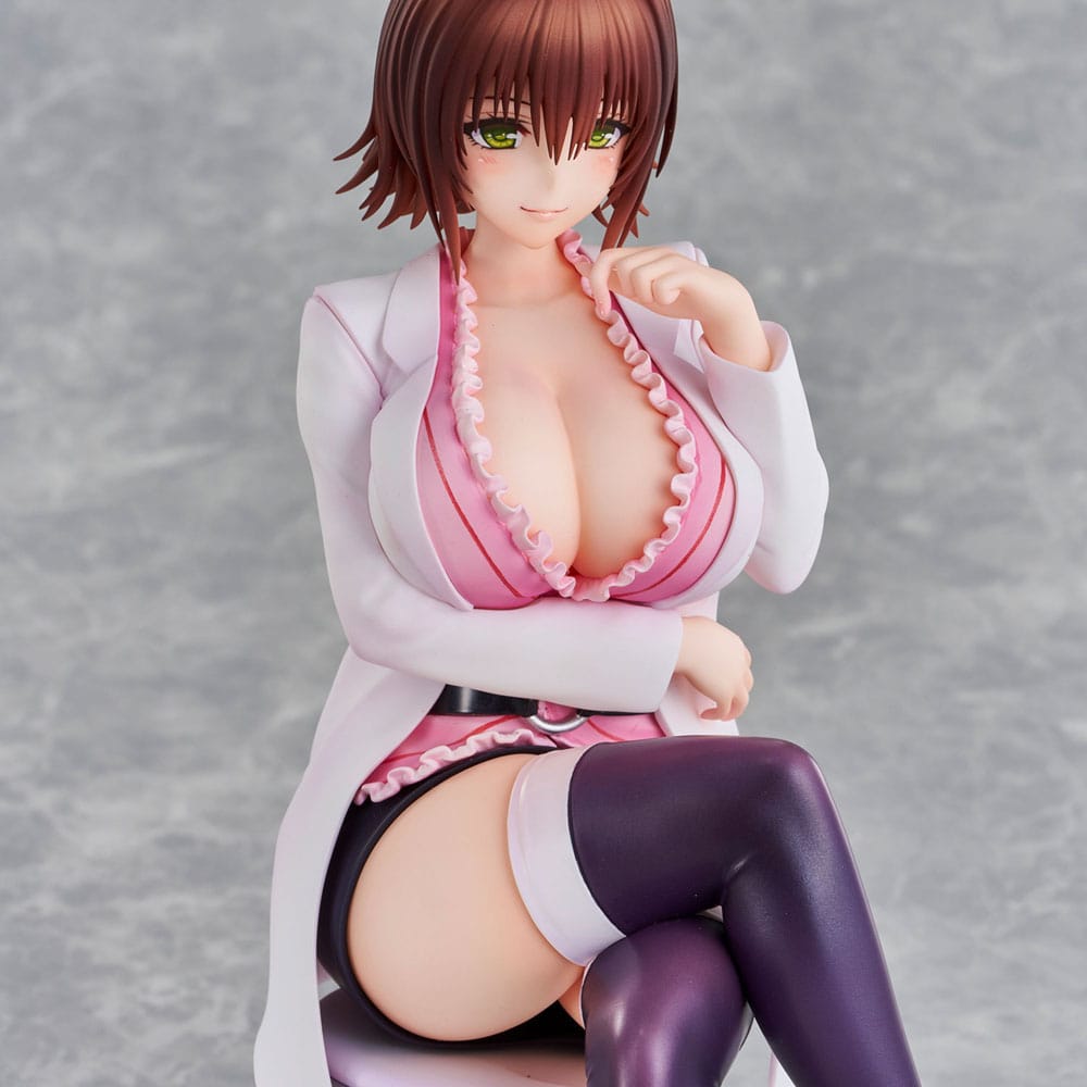 To Love-Ru Darkness Statue PVC Nurse Series: Ryoko Mikado School Nurse Ver. 23 cm