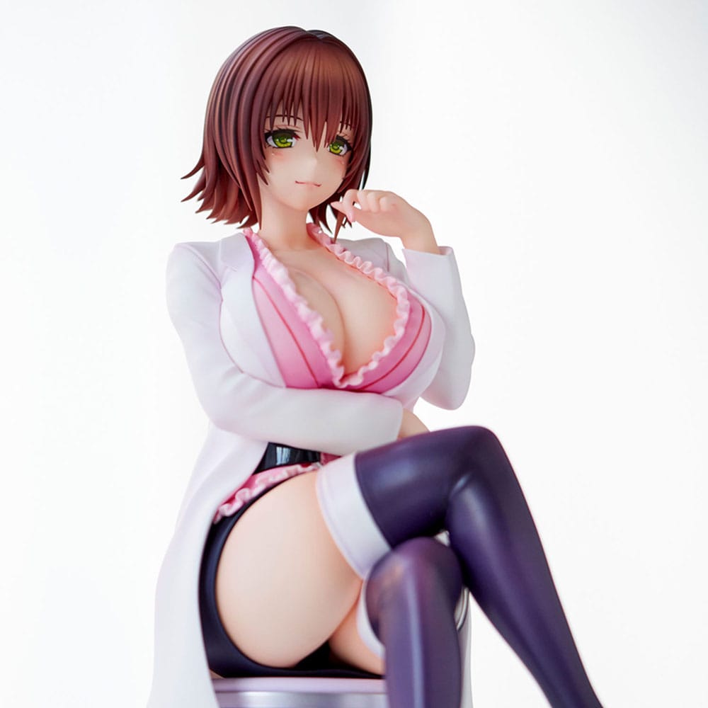 To Love-Ru Darkness Statue PVC Nurse Series: Ryoko Mikado School Nurse Ver. 23 cm