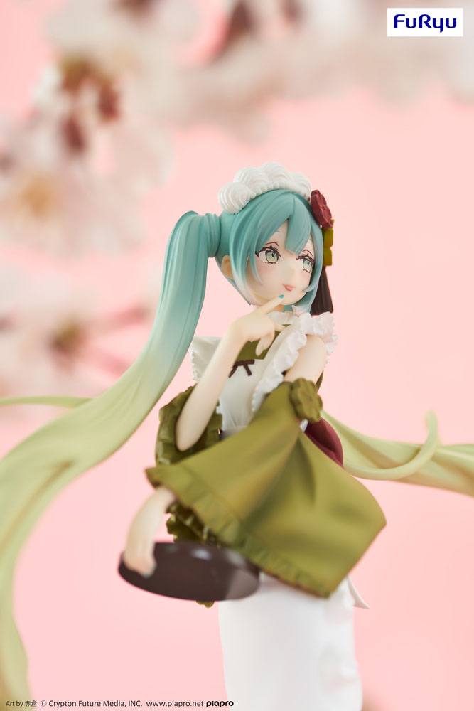 Hatsune Miku Exceed Creative PVC Statue Hatsune Miku Matcha Green Tea Parfait Ver. 20 cm