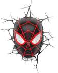 Marvel 3D LED Light Spider-Man Miles Morales Face 3D