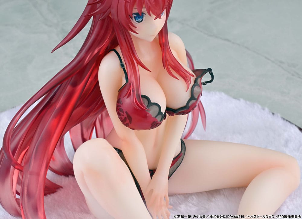 High School DxD HERO Statue 1/6 Rias Gremory Lingerie Ver. 15 cm