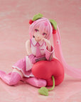 Hatsune Miku PVC Statue Desktop Cute Figure Sakura Miku Cherry Cushion Ver. 13 cm