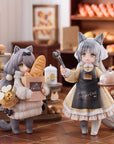 Decorated Life Collection PVC Statue Tea Time Cats - Cat Town Bakery Staff & Customer Set 12 cm