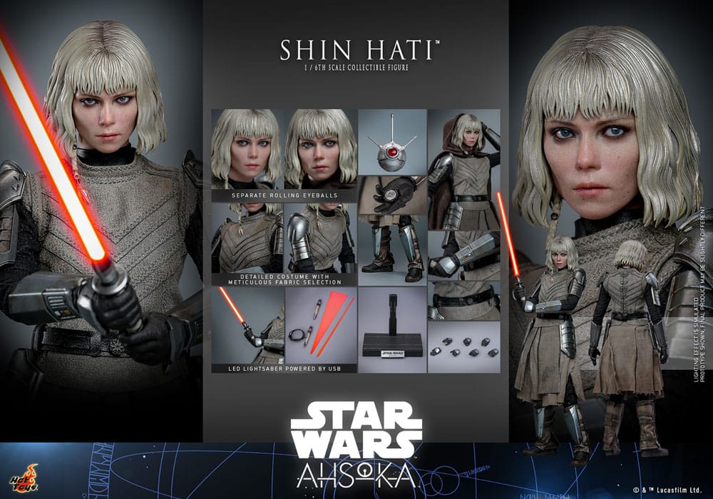 Star Wars: Ahsoka Action Figure 1/6 Shin Hati 28 cm