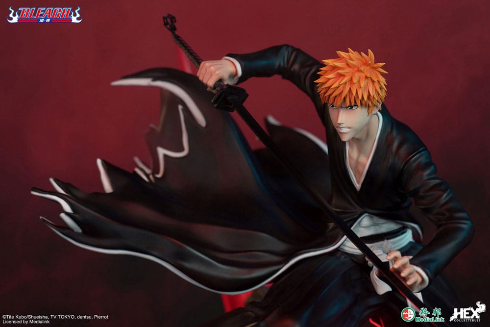 Bleach Elite Dynamic Statue 1/6 Ichigo Kurosaki vs Hollow Ichigo 56 cm