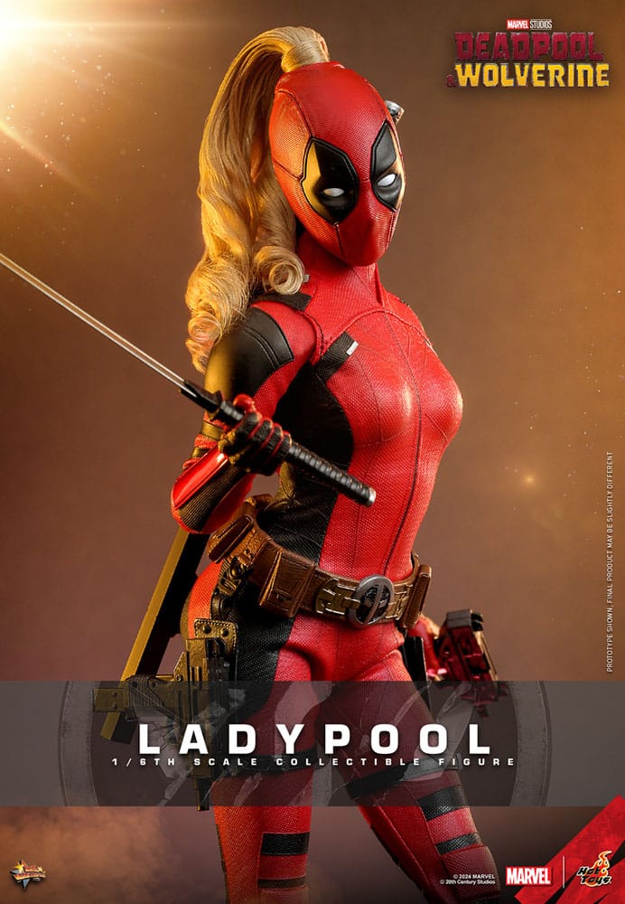 Deadpool &amp; Wolverine Movie Masterpiece Action Figure 1/6 Ladypool 30 cm