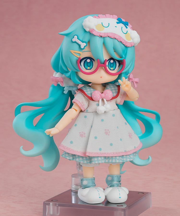 Character Vocal Series 01: Hatsune Miku Nendoroid Accessories for Nendoroid Doll Figures Outfit Set: Hatsune Miku Loungewear Outfit Ver.