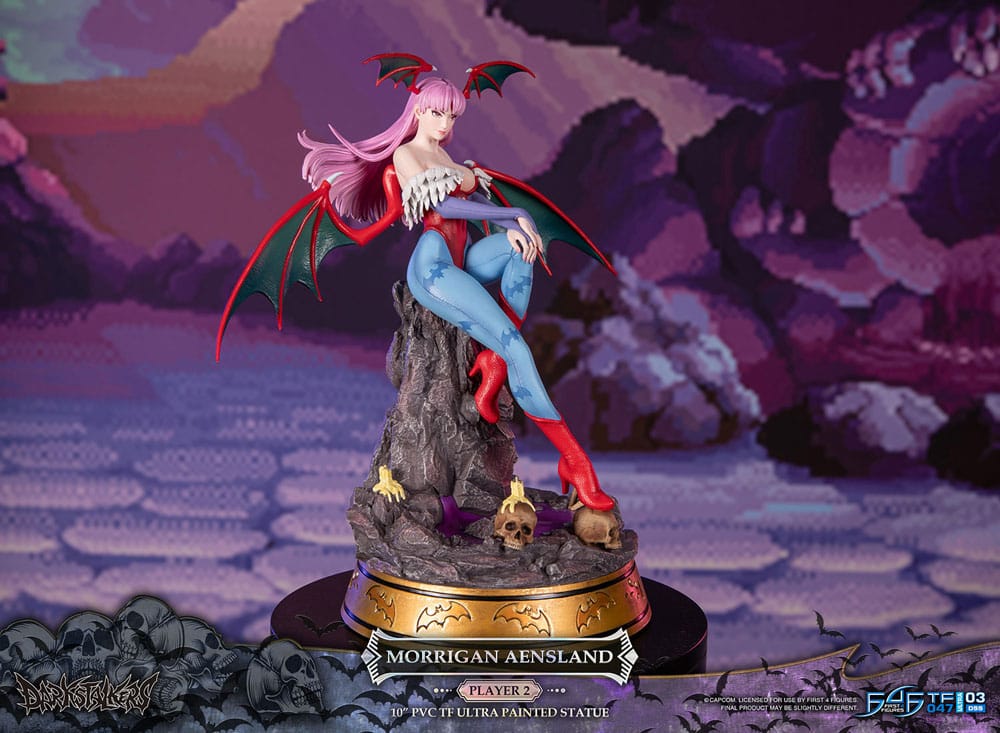 Darkstalkers PVC Statue Morrigan Aensland Player 2 Variant 25 cm