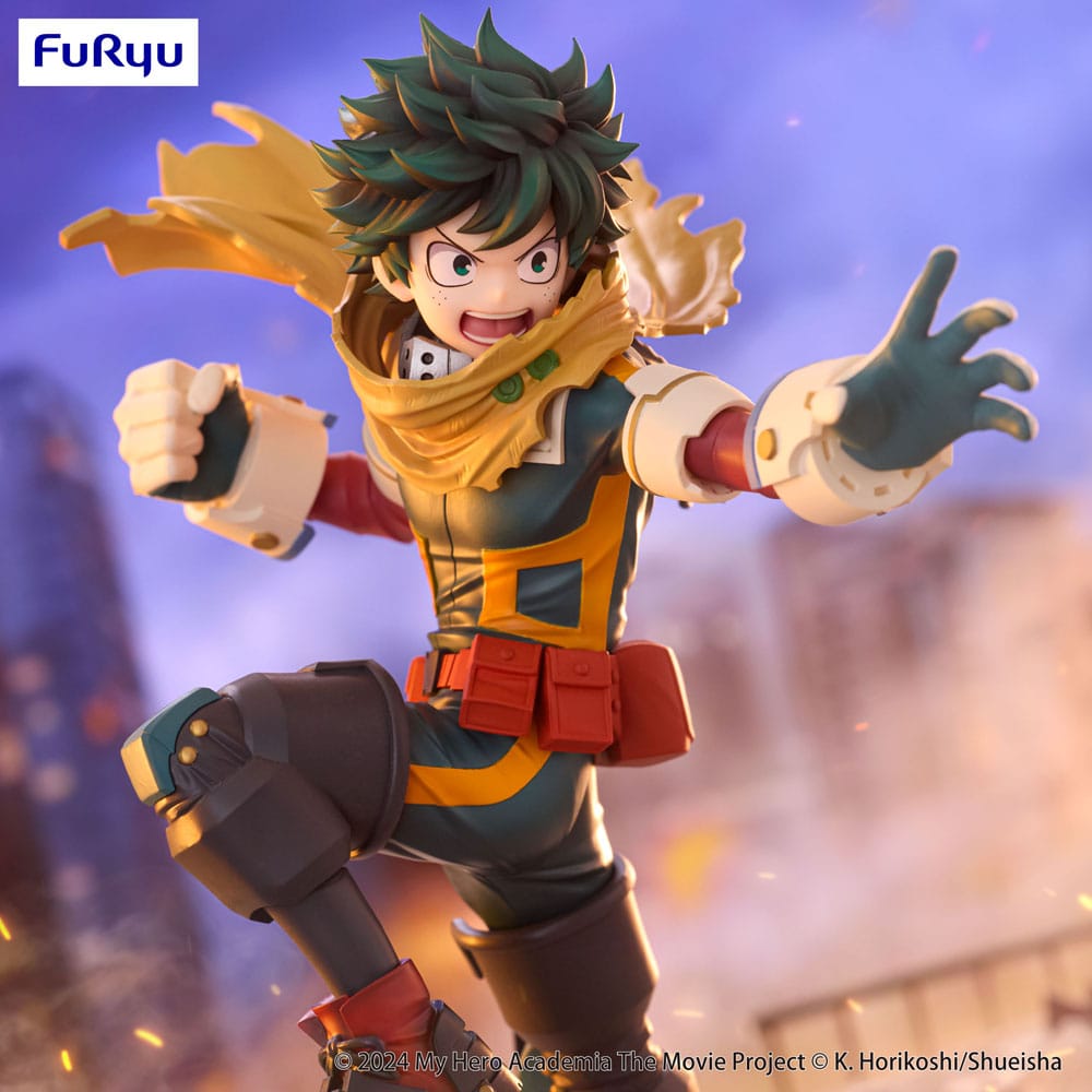 My Hero Academia: You&#39;re Next Trio-Try-iT PVC Statue Izuku Midoriya 21 cm